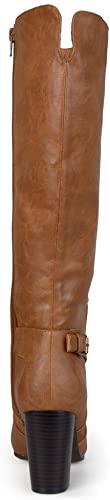Journee Collection Women's Knee High Boots  Color Tan Size 8.5M