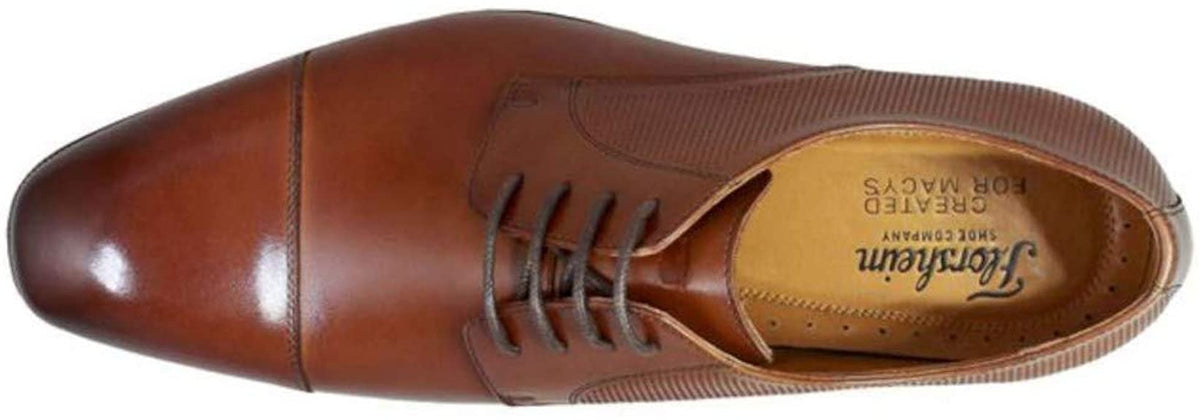 Florsheim Mens Calipa Leather Lace Up Dress Oxfords  Color Scotch Size 10D