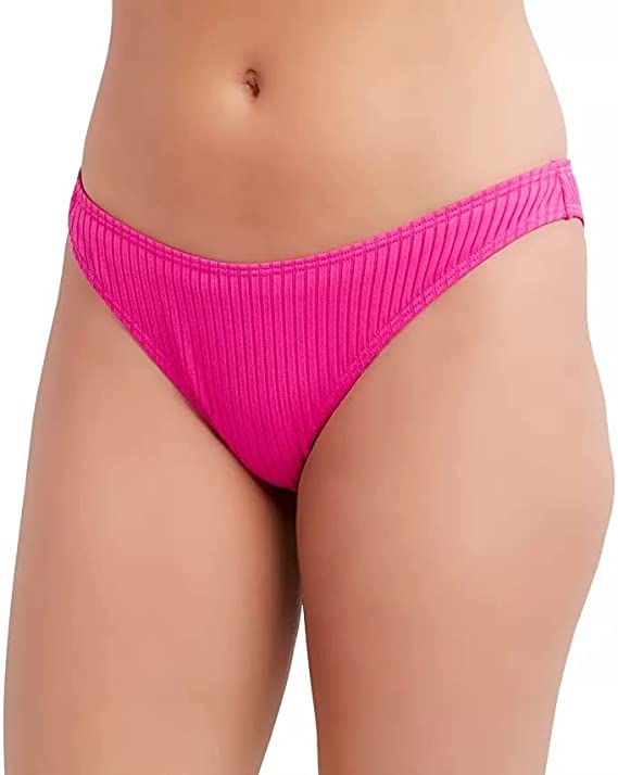 BCBGeneration Standard Scoop Pant Swimsuit Bottoms  Color Pink Size S
