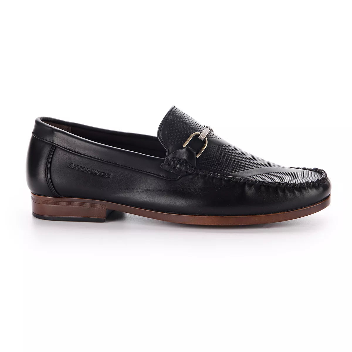 Aston Marc Men's Dress Loafers  Black Size 9.5