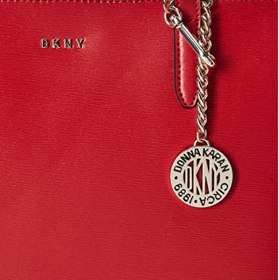 DKNY Bryant Md Shop Tote  Bright Red