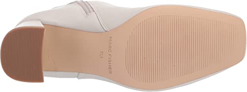 Marc Fisher Women's Fellie Fashion Boot  Color Ivory Leather Size 7.5M