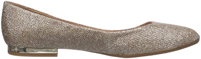 Jessica Simpson Women's Ginly Round-Toe Ballet Flats  Color Gold Size 6M