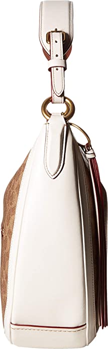 COACH Women's Coated Canvas Signature Sutton Hobo Bag