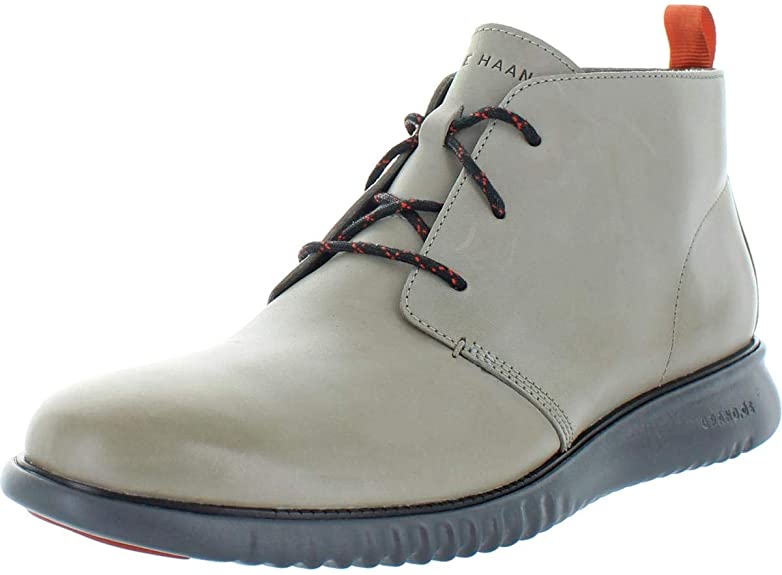 Cole Haan Mens 2 Zerogrand Leather Chukka Boots  Color Gray Size 10.5M