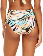 SUNDAZED Stella Printed High Waist Swim Bottoms  Multicolor Size M
