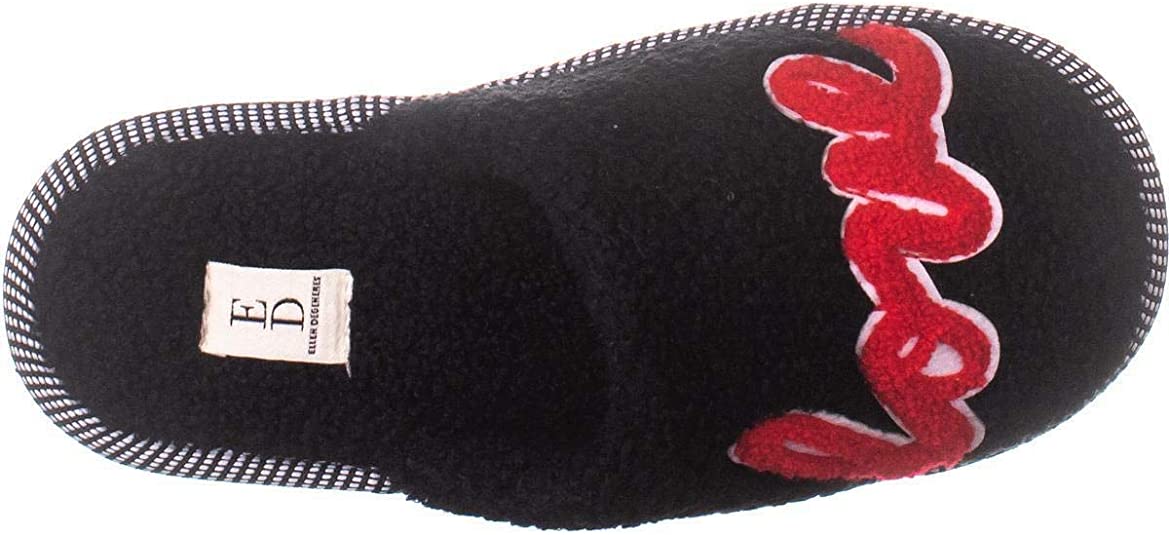 ED Ellen DeGeneres Womens Wilesly Faux Fur Closed Toe Slip On Slippers  Size 7M