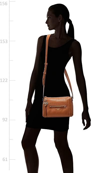 Michael Kors Large Pebbled Leather Crossbody Handbag   Style 32S0GCCC7L 