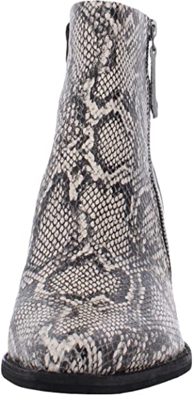 ZODIAC Women's Ramona Snake Print Leather Booties  Color Snake Size 6.5M