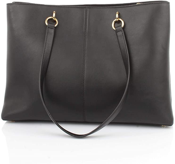Michael Kors Cece Medium Ribbon Chain Leath BlackGold