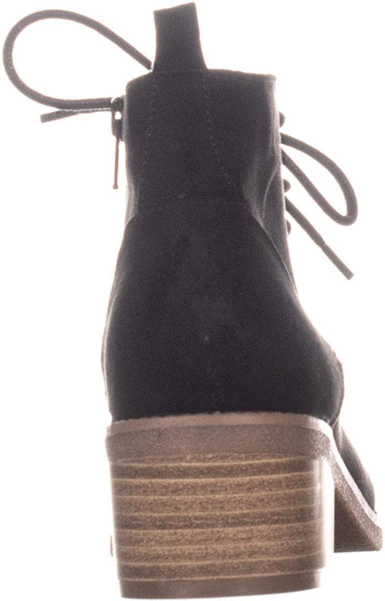Style & Co Women's Rizio Lace-Up Ankle Booties  Color Black Size 5M