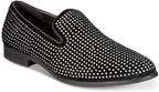 INC International Concepts Men's Wyatt Crystal Slip-On Loafers  Black Size 10
