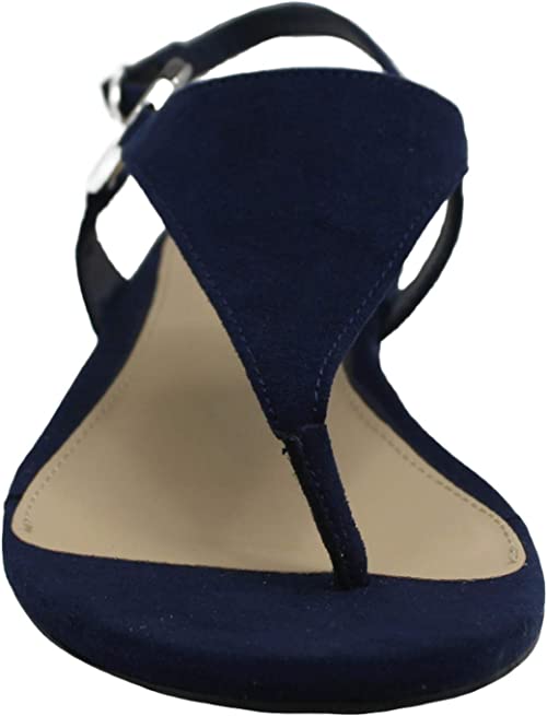 Alfani Women's Hayyden Solid Dressy Thong Sandals  Navy Size 7