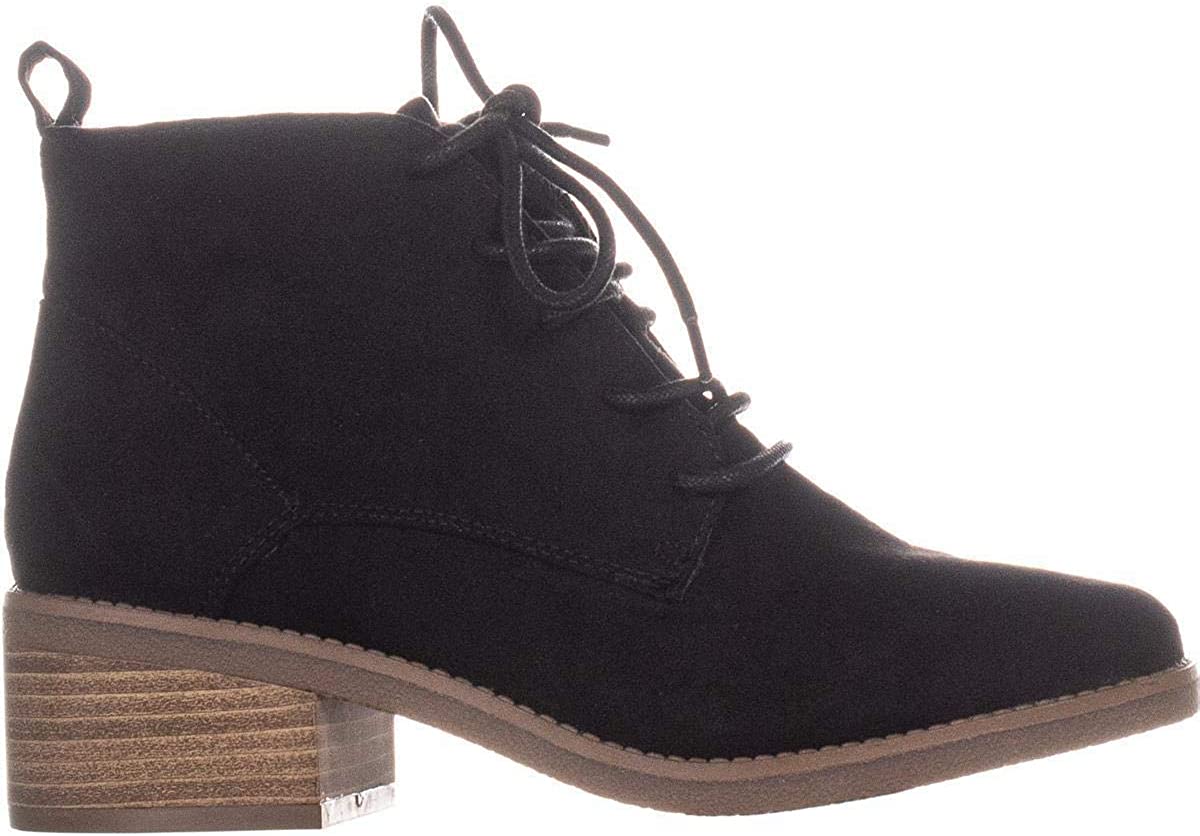 Style & Co Women's Rizio Lace-Up Ankle Booties  Color Black Size 5M
