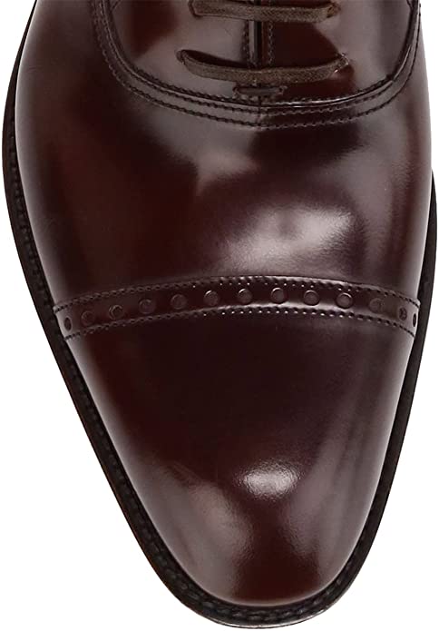Paul Stuart Mens Hartford Perforated Tip Balmoral Oxfords Shoes   Style 41221085