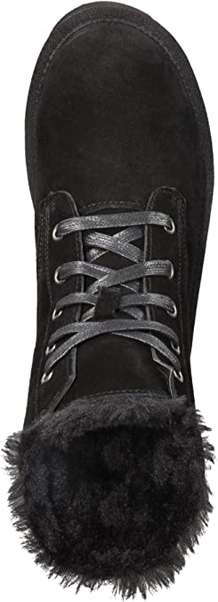 STYLE & CO WOMENS ABBBAA COLD WEATHER LACE-UP BOOTS  Color Black SIZE 8M