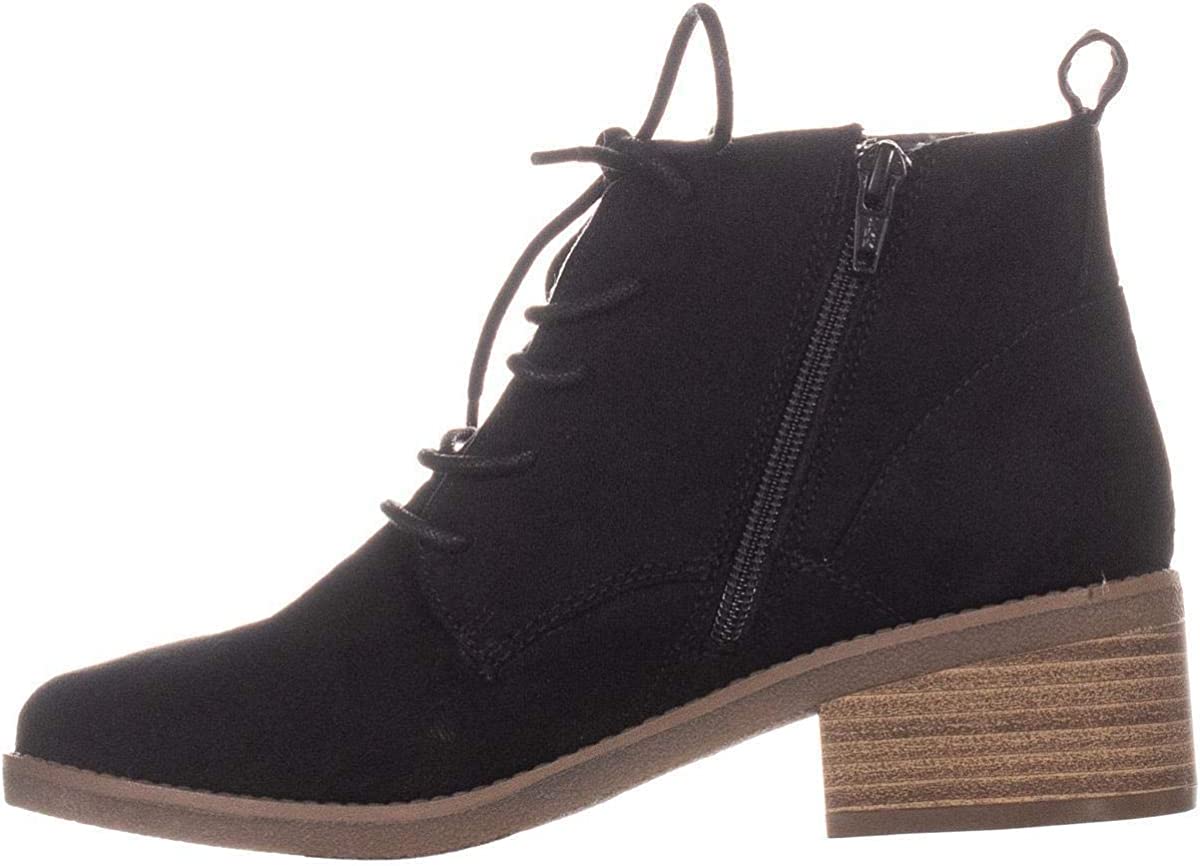 Style & Co Women's Rizio Lace-Up Ankle Booties  Color Black Size 5M