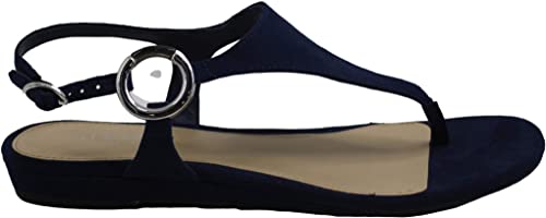 Alfani Women's Hayyden Solid Dressy Thong Sandals  Color Navy