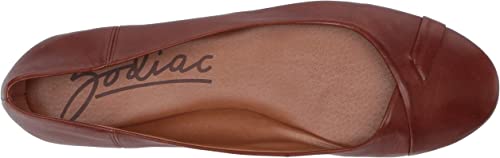 ZODIAC Women's Sadie Ballet Flat  Color Cognac Size 11M