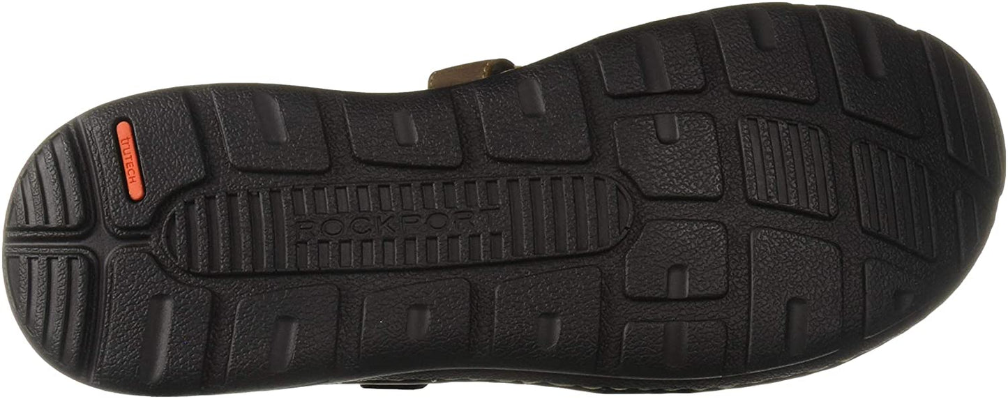 Rockport Men's Darwyn Quarter Strap Flat Sandal