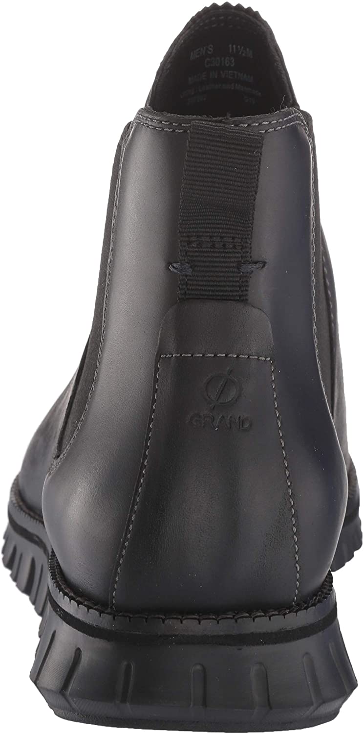Cole Haan Men's Zerogrand Chelsea Waterproof Boot  Color Wp Black Leather Size 9.5M