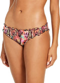 SUNDAZED Reptilia Mermaid Cheeky-Fit Swim Bikini Bottom  Python Multi Size M