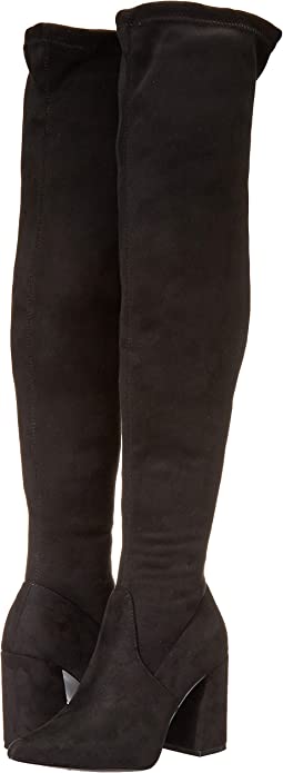Steve Madden Womens Jacoby Thigh-High Over Knee Boot  Color Black Size 9.5M