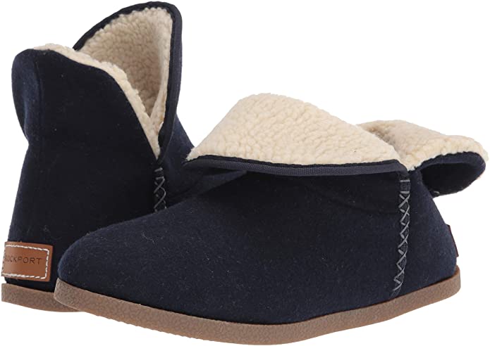Rockport Women's Veda Slipper Boot Color Gray Size 5