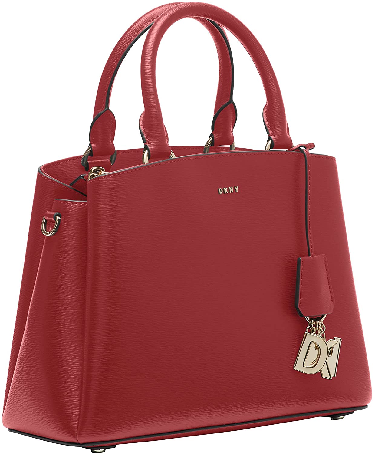 DKNY Paige Medium Satchel   Style R13DL327 Wine
