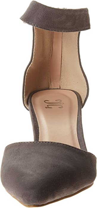 Journee Collection Women's Pumps  Color Grey Size 7.5M