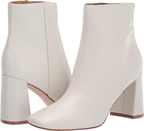 Marc Fisher Women's Fellie Fashion Boot  Color Ivory Leather Size 7.5M