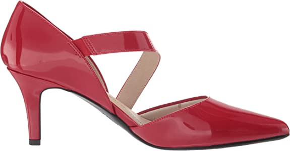 LifeStride Women's Suki Pump  Color Fire Red Size 8M
