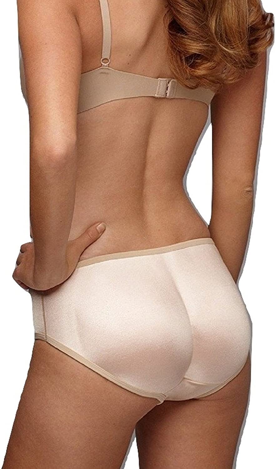 Fashion Forms Women’s Seamless Booty Pants Color Nude Size L
