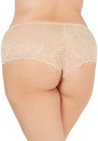 INC International Concepts Women's Lace Boyshort Panty Color Medium Beige Size M