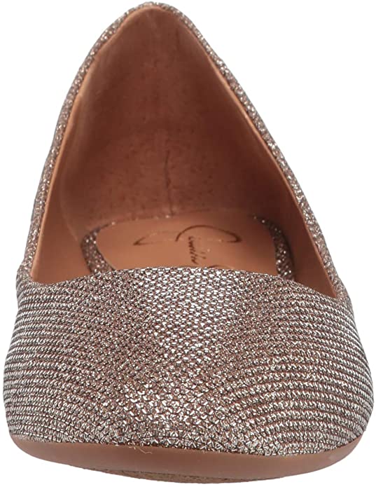 Jessica Simpson Women's Ginly Round-Toe Ballet Flats  Color Gold Size 6M