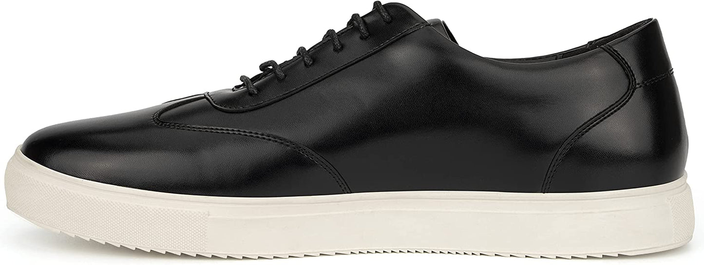 New York & Company Men’s Newton Low Top Sneaker  Color Black/White Size 7.5M