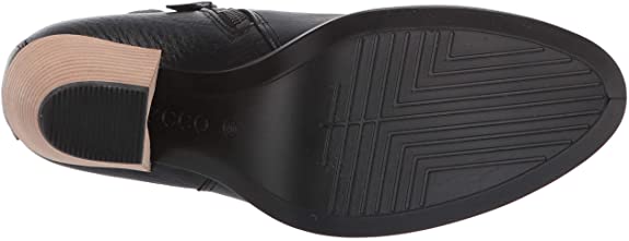 ECCO Women's Shape 55 Western Ankle Boot Hydromax Fashion  Color Black Oil Nubuck Size 7-7.5