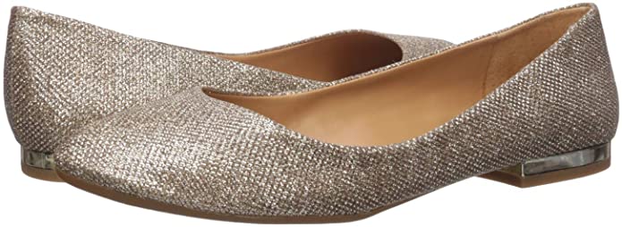 Jessica Simpson Women's Ginly Round-Toe Ballet Flats  Color Gold Size 6M
