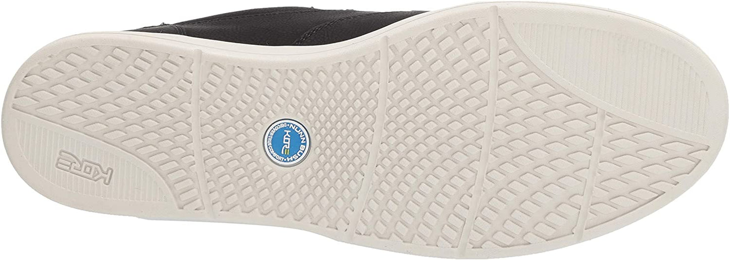 Nunn Bush Men's Kore City Walk Moccasin Toe Sneaker Style Slip on Loafer Shoe  Color: Black Size 10.5W
