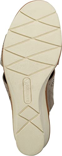 Baretraps Women's Barb Faux Leather Slide-On Wedges  Color Taupe Size 9.5M