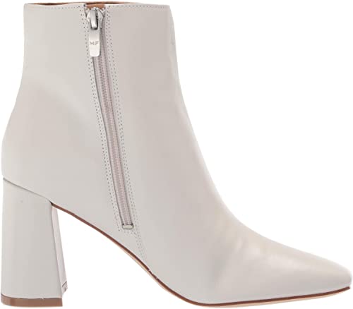 Marc Fisher Women's Fellie Fashion Boot  Color Ivory Leather Size 7.5M