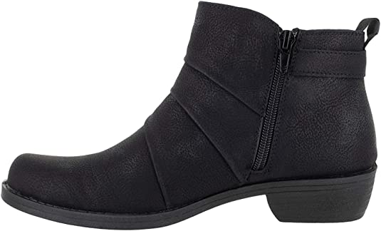 Easy Street Women's Shoes Shanna Leather Closed Toe Ankle Style SHANA Color Brown Size 7.5N