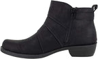 Easy Street Women's Shoes Shanna Leather Closed Toe Ankle Style SHANA Color Brown Size 7.5N