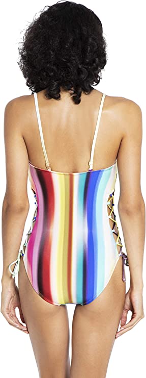 RACHEL Rachel Roy Women's Standard One Piece  MultiColor Size M