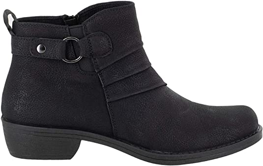 Easy Street Women's Shoes Shanna Leather Closed Toe Ankle   Style SHANA