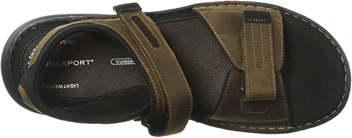 Rockport Men's Darwyn Quarter Strap Flat Sandal