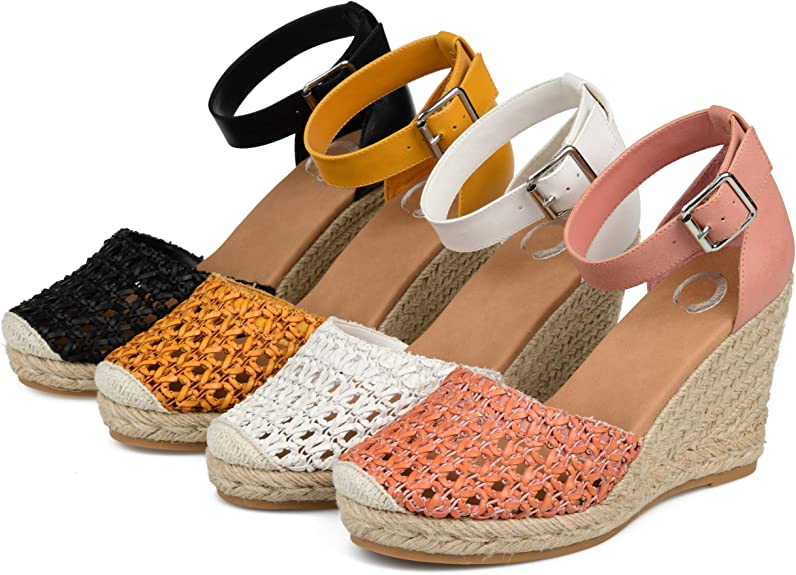 Journee Collection Women's Sierra Espadrille Sandals  Color Pink Size 10M