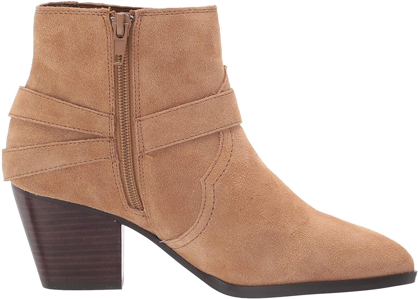 Bella Vita Women's Western Boot  Color Desert Suede Leather Size 7.5M