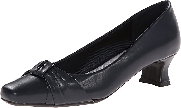 Easy Street Women's Waive Dress Pump Color Navy Size 8.5W