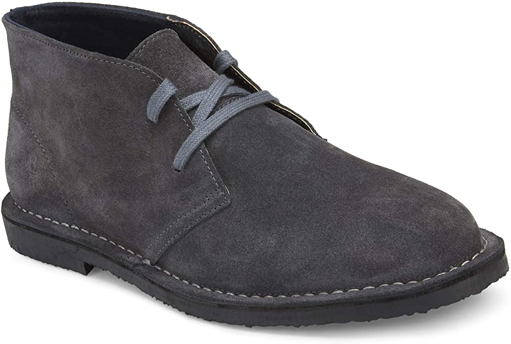 Reserved Footwear Men's The Munster Ankle Boot  Color Gray Size 10M